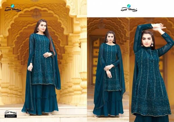 Your Choice Zeal Georgette Wear Latest Designer Salwar Kameez Collection